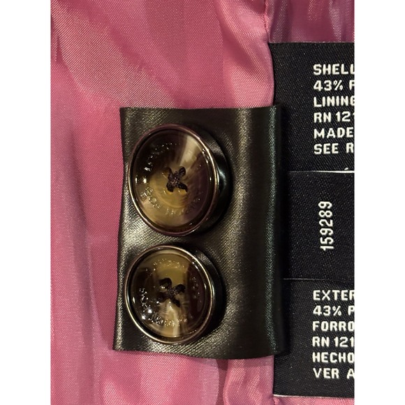 London Fog Trench Coat Double-Breasted Orchid (Pink) Women's Size Small NWOT - Picture 5 of 7